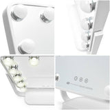 Rio Hollywood Glamour lighted dressing mirror with LED lights - British product