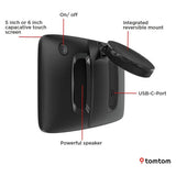 TomTom GO Classic 5 inch sat nav UK maps, imported from the UK