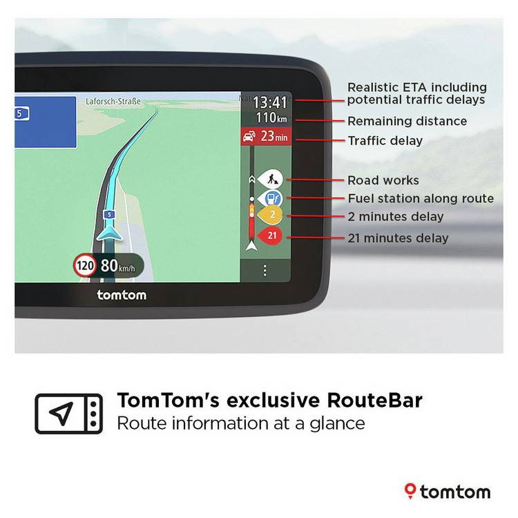 TomTom GO Classic 6 inch sat nav UK maps imported from UK