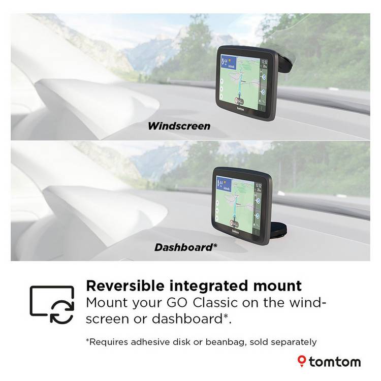 TomTom GO Classic 6 inch sat nav UK maps imported from UK
