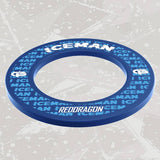 Red Dragon Gerwyn Price Iceman dartboard surround 70cm, imported from the UK