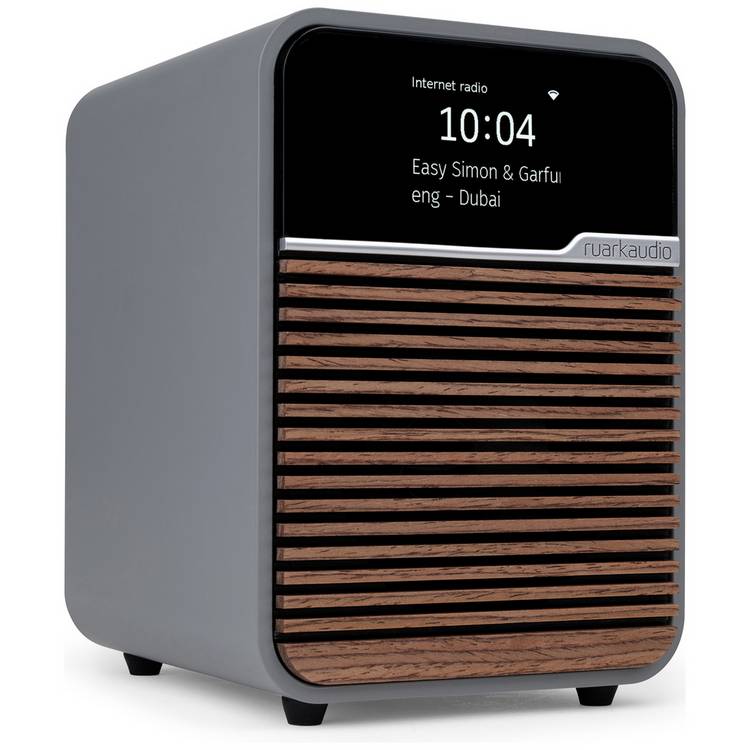 Ruark R1S DAB radio in grey - British product