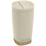 Smash travel coffee cup beige gold 350ml - British product