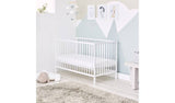 Baby Elegance Kim Cot - White - McGrocer