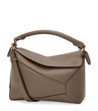 LOEWE small leather Puzzle Edge top-handle bag (British brand)