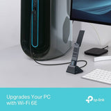 TP-Link Archer TXE70UH AXE5400 Wi-Fi 6E USB adapter - British product