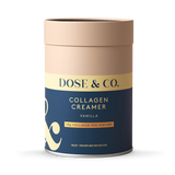 Holland & Barrett Dose & Co Dairy Collagen Creamer Vanilla Protein Powder 340g- Buy online at McGrocer