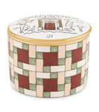 GINORI 1735 Palazzo Centauro jewellery box 8cm cube, UK version