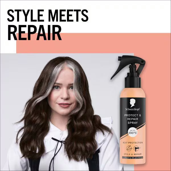 Schwarzkopf Protect & Repair Spray 150ml (British brand)