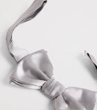 Emporio Armani Italian silk bow tie for men, UK version