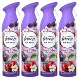 Febreze Air Mist air freshener spray 4 x 185ml - British product