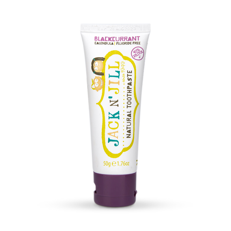 Jack N Jill Natural Certified Toothpaste Blackcurrant 50g