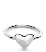Harrods Monica Vinader Sterling Silver Heart Ring- Buy online at McGrocer