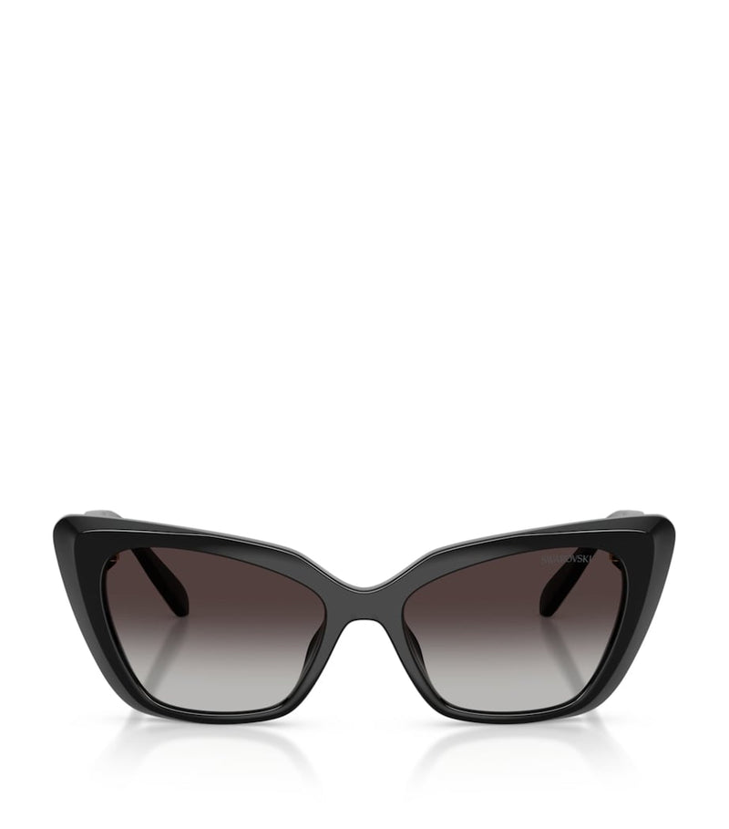 Swarovski cat eye sunglasses with crystal embellishments - British product