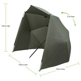 Kingcarp fishing umbrella with waterproof Oxford fabric, imported from the UK