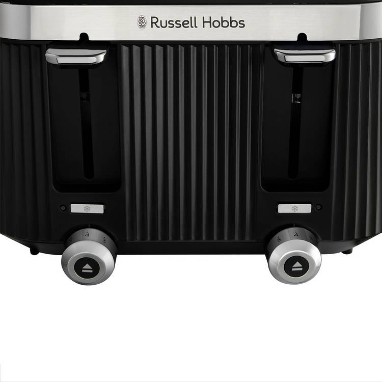 Russell Hobbs Bronte 4 slice toaster matte black (British brand)