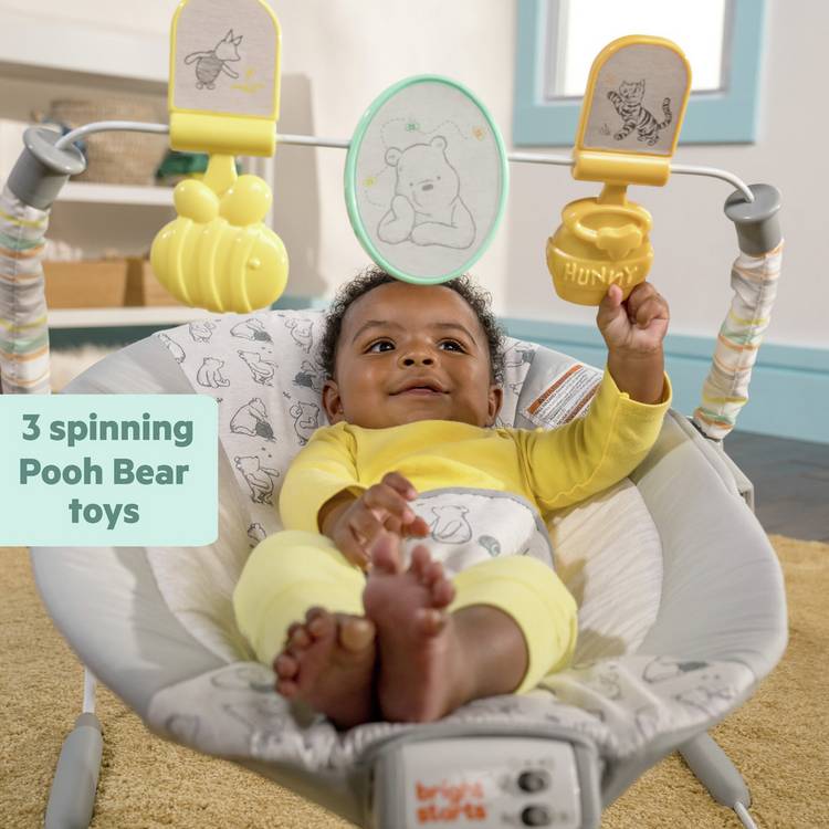 Bright Starts Winnie the Pooh baby bouncer - British product