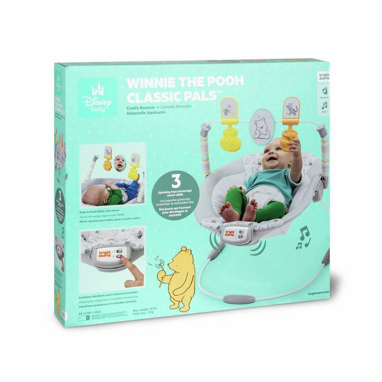 Bright Starts Winnie the Pooh baby bouncer - British product