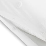 Argos Home tufted white polka dot bedding set single - British product