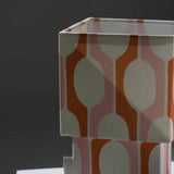 Habitat x Scion small billow fabric table lamp orange, UK version