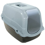 Argos Rosewood Hooded Ice Blue Cat Litter Tray 41x38x57cm- Buy online at McGrocer