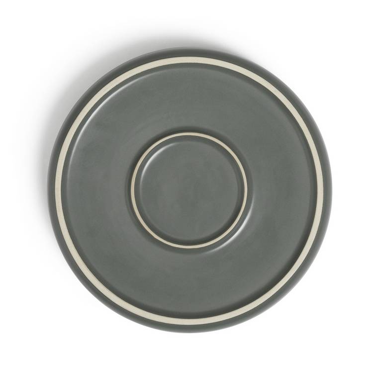 Habitat 24cm speckle ceramic pie dish grey, UK version