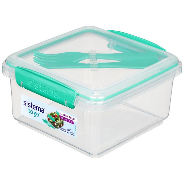 Sistema To Go lunch box with multi compartments (British brand)