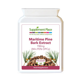 Holland & Barrett Supplement Place Maritime Pine Bark Extract 150mg 95% OPCs Antioxidant Supplement 60 Capsules- Buy online at McGrocer