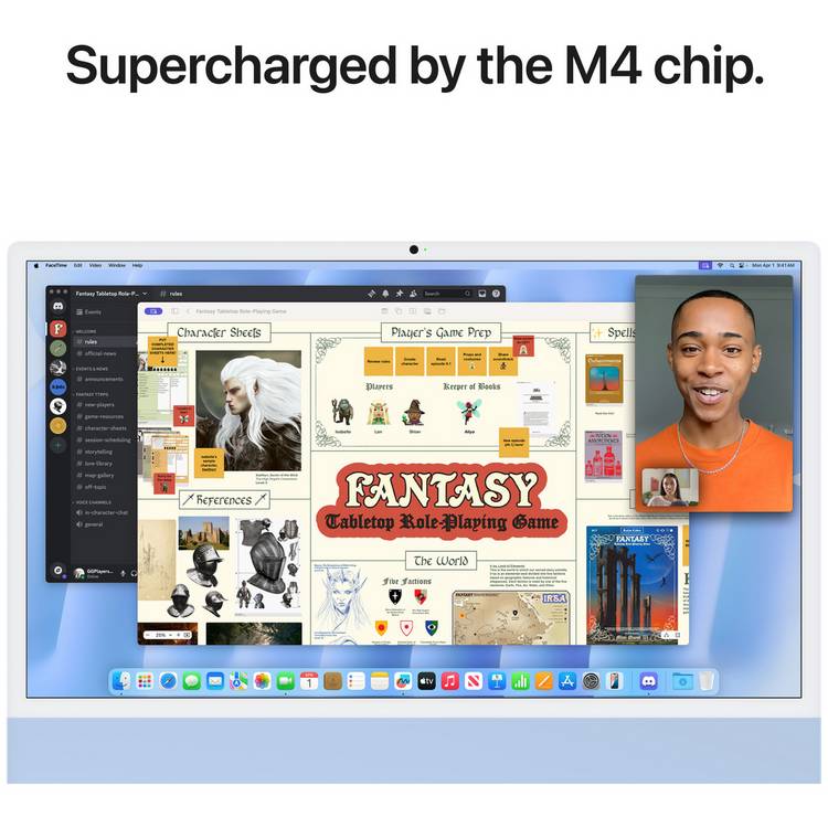 Apple iMac M4 24in 16GB 512GB - British product