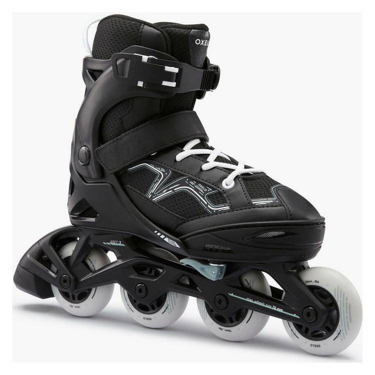 Decathlon FIT3 inline skates for children, adjustable UK sizes - British product