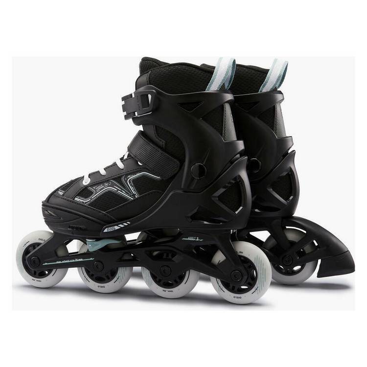 Decathlon FIT3 inline skates for children, adjustable UK sizes - British product