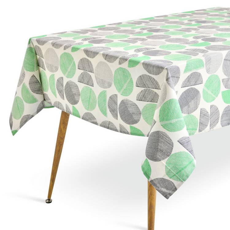 Habitat grey cotton table cloth 180x140cm, imported from the UK