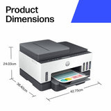 HP Smart Tank 7305 wireless all-in-one printer, UK version