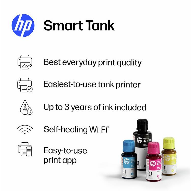 HP Smart Tank 7605 wireless printer, imported from the UK
