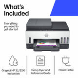 HP Smart Tank 7605 wireless printer, imported from the UK