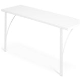 Habitat white bracket shelves 60cm set of 2 - British product