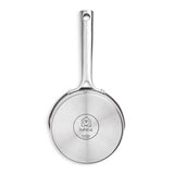 Habitat milk pan 14cm brushed stainless steel (British brand)