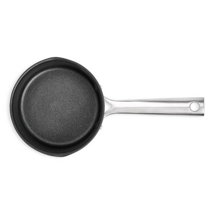 Habitat milk pan 14cm brushed stainless steel (British brand)