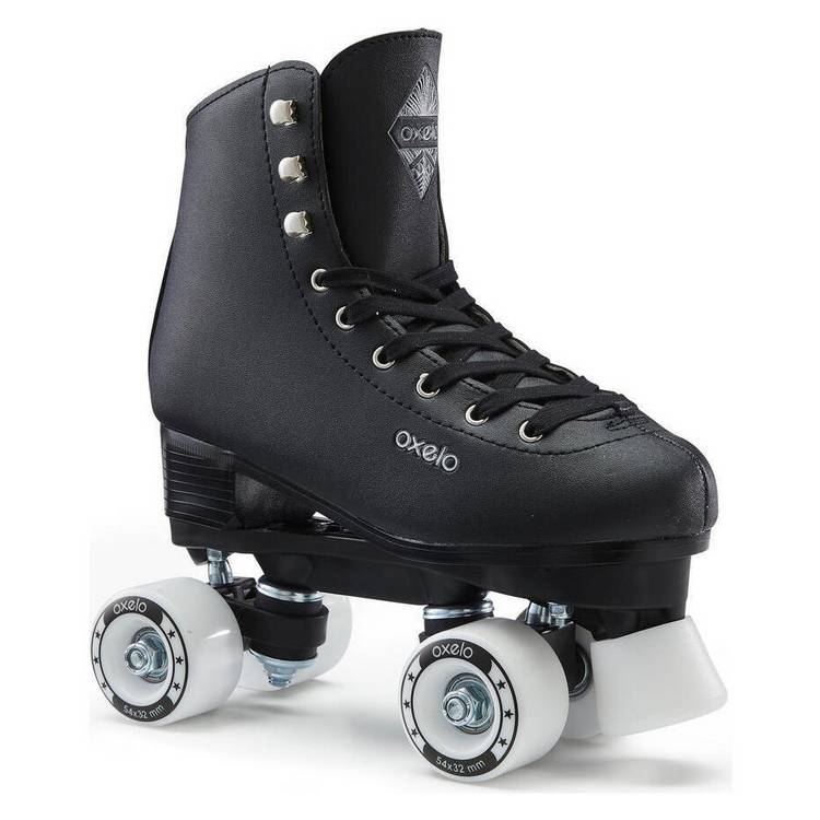 Decathlon 100 roller skates black UK 2.5, UK version