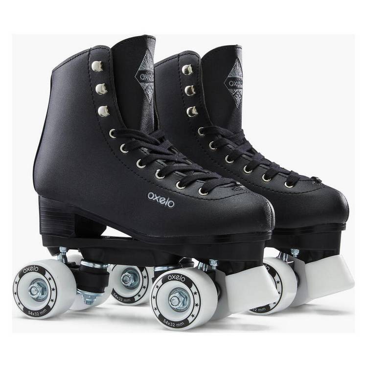 Decathlon 100 roller skates black UK 2.5, UK version