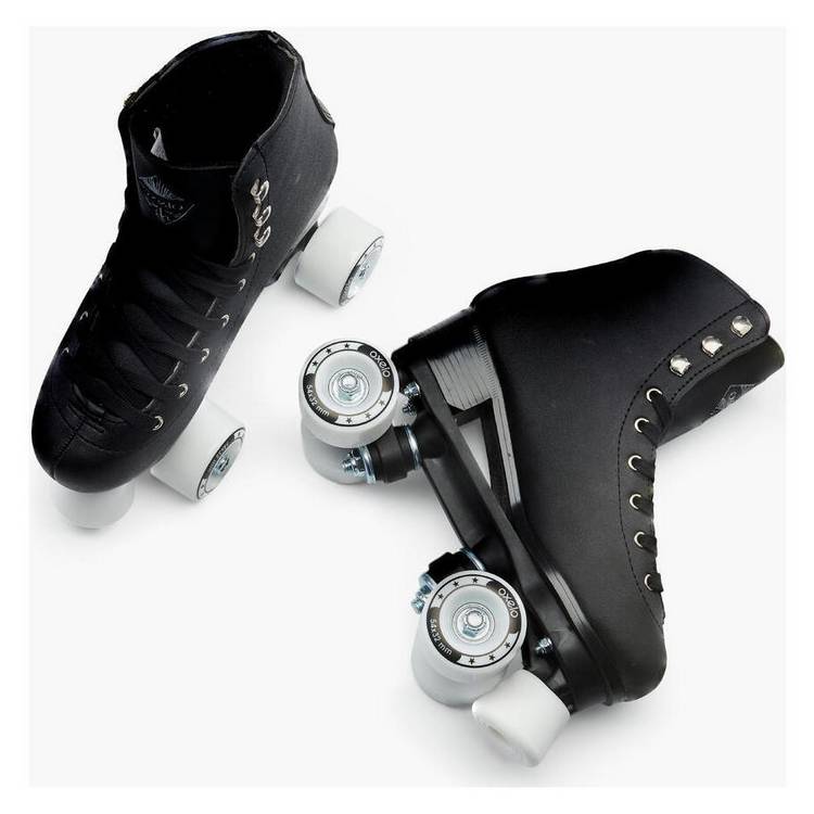 Decathlon 100 roller skates black UK 2.5, UK version