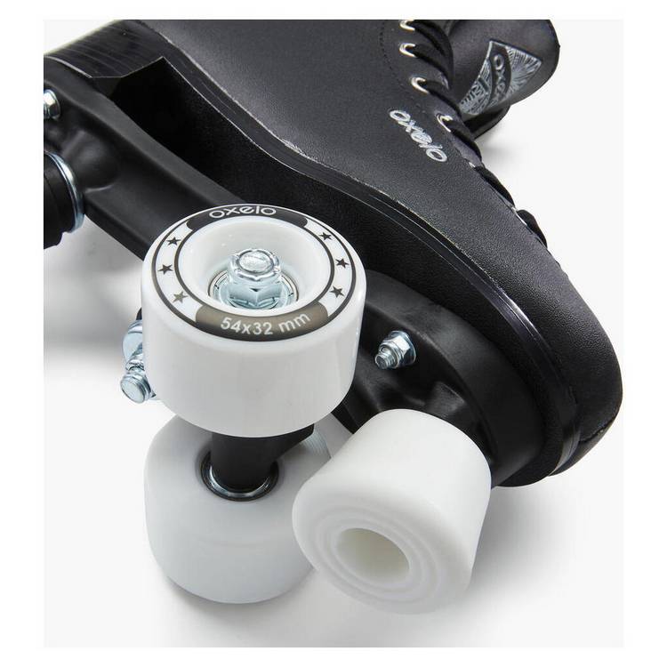 Decathlon 100 roller skates black UK 2.5, UK version