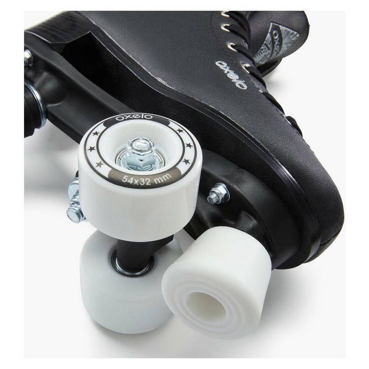 Decathlon 100 roller skates black UK 6.5, UK version