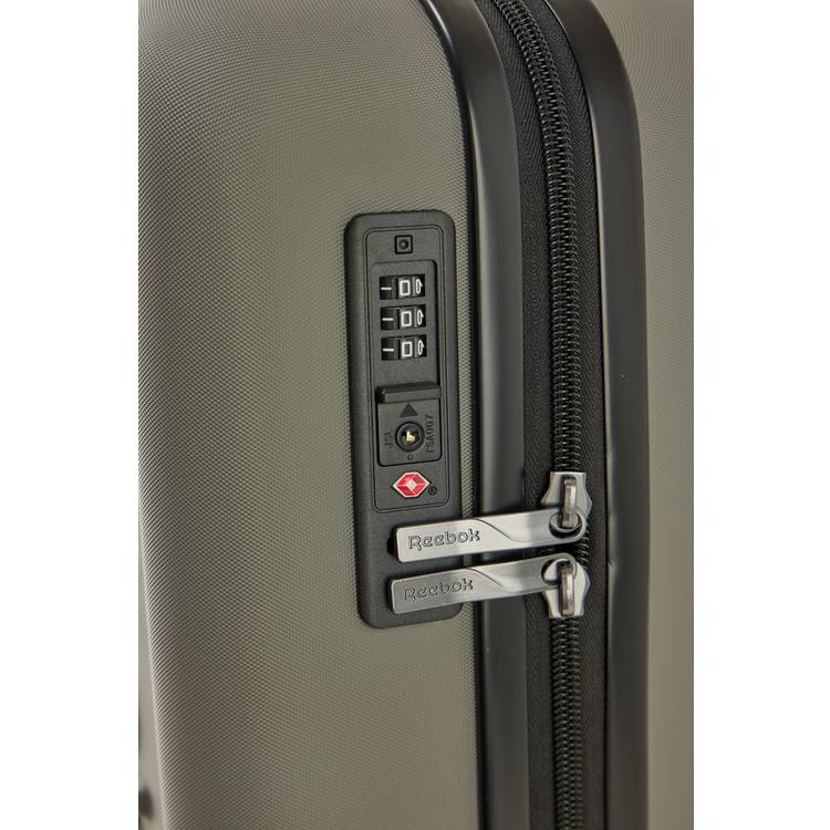 Reebok Ogle underseat trolley case with 8 wheels, UK version