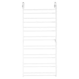 Argos Home shoe rack 8-shelf white, imported from the UK