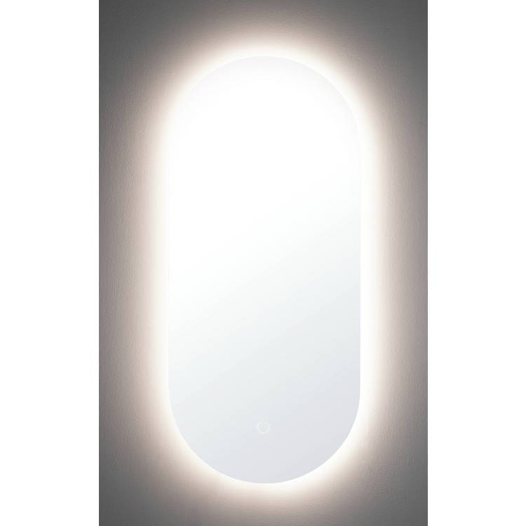 Habitat large vertical backlight LED mirror, UK version