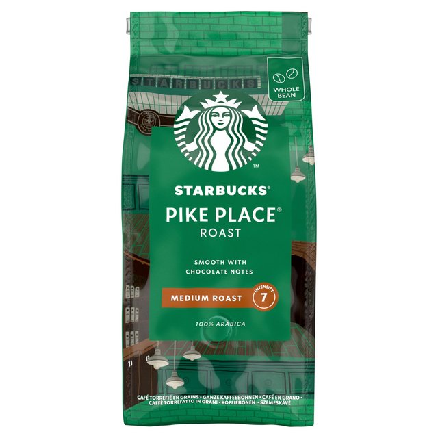 STARBUCKS Pike Place Medium Roast Coffee Beans   200g GOODS M&S
