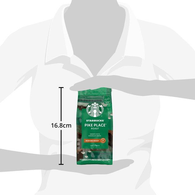 STARBUCKS Pike Place Medium Roast Coffee Beans   200g GOODS M&S