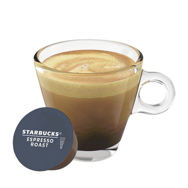 STARBUCKS Dark Espresso Roast Coffee Pods by NESCAFE Dolce Gusto   12 per pack GOODS M&S