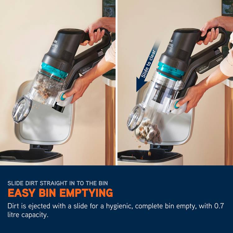 Vax HomePro Detect Pet cordless vacuum cleaner - British product